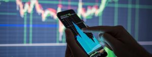 Stock market data shows a decrease in the year